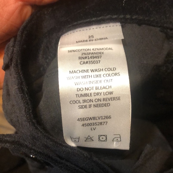 NWT Sam Edelman The Stiletto frayed bootcut high rise Velvet pants - Picture 10 of 12